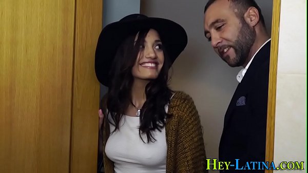 Latina babe gets railed